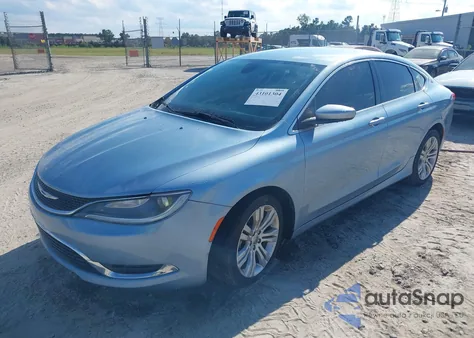 2015 Chrysler 200 Limited из США, поврежденный, VIN 1C3CCCAB5FN678037